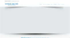 Desktop Screenshot of generalaircare.com